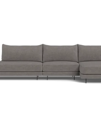 Grå Samba Double Day Sofa Med Chaiselong Open End Pedro Arm - Samba Sofa