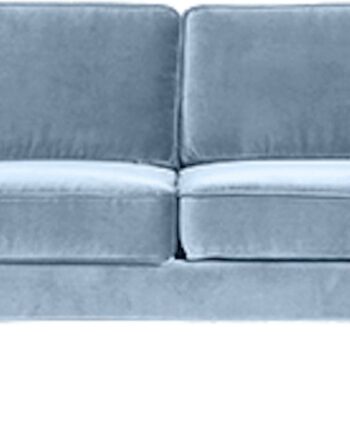 Blå Personers Sofa Broste Copenhagen Wind Polyester 74x88x200 - Sofa  - 5710688171149