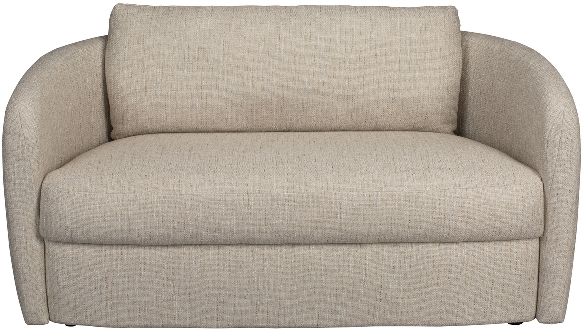 Stenlysgrå Personers Sofa Dutchbone Boho Polstret Polyester & Silikoniseret Fiber Aftageligt Betræk Samlet - Dutchbone Sofa - 8718548074262