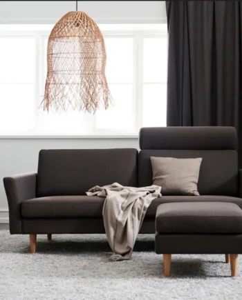 Personers Sofa Mørkegrå Stof Nordic - Nordic-c Sofa