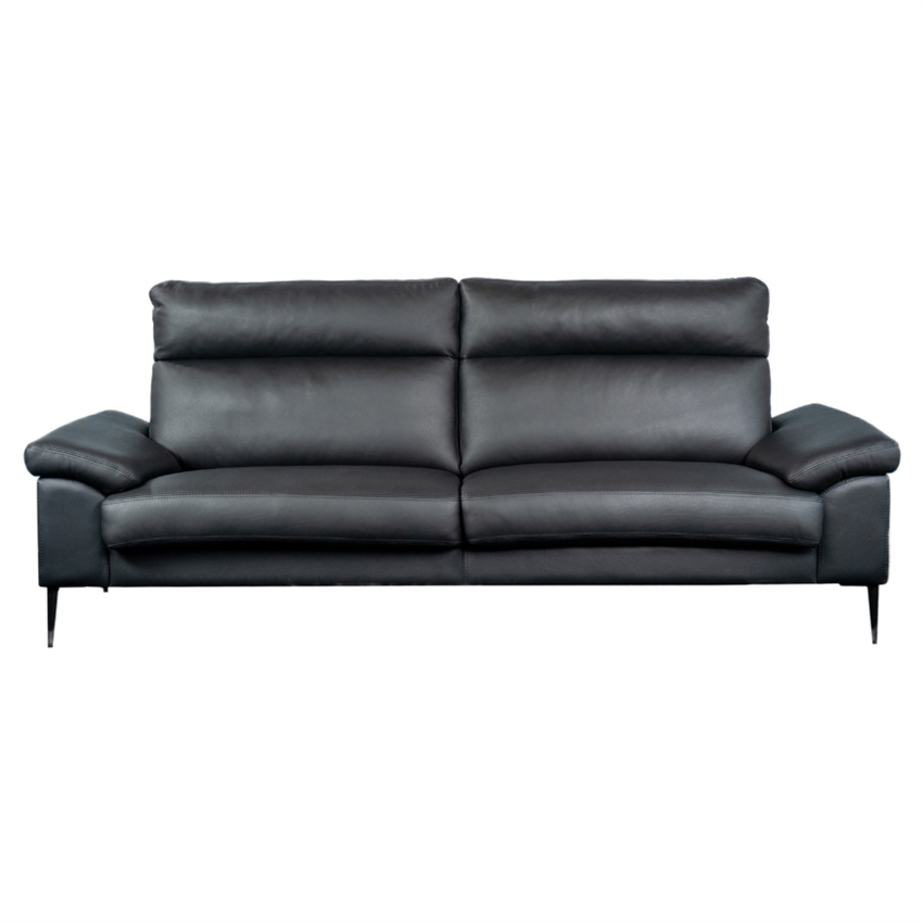 Sort Grandiosa Sofa Personers Sofa Læder - Comfort Living Sofa
