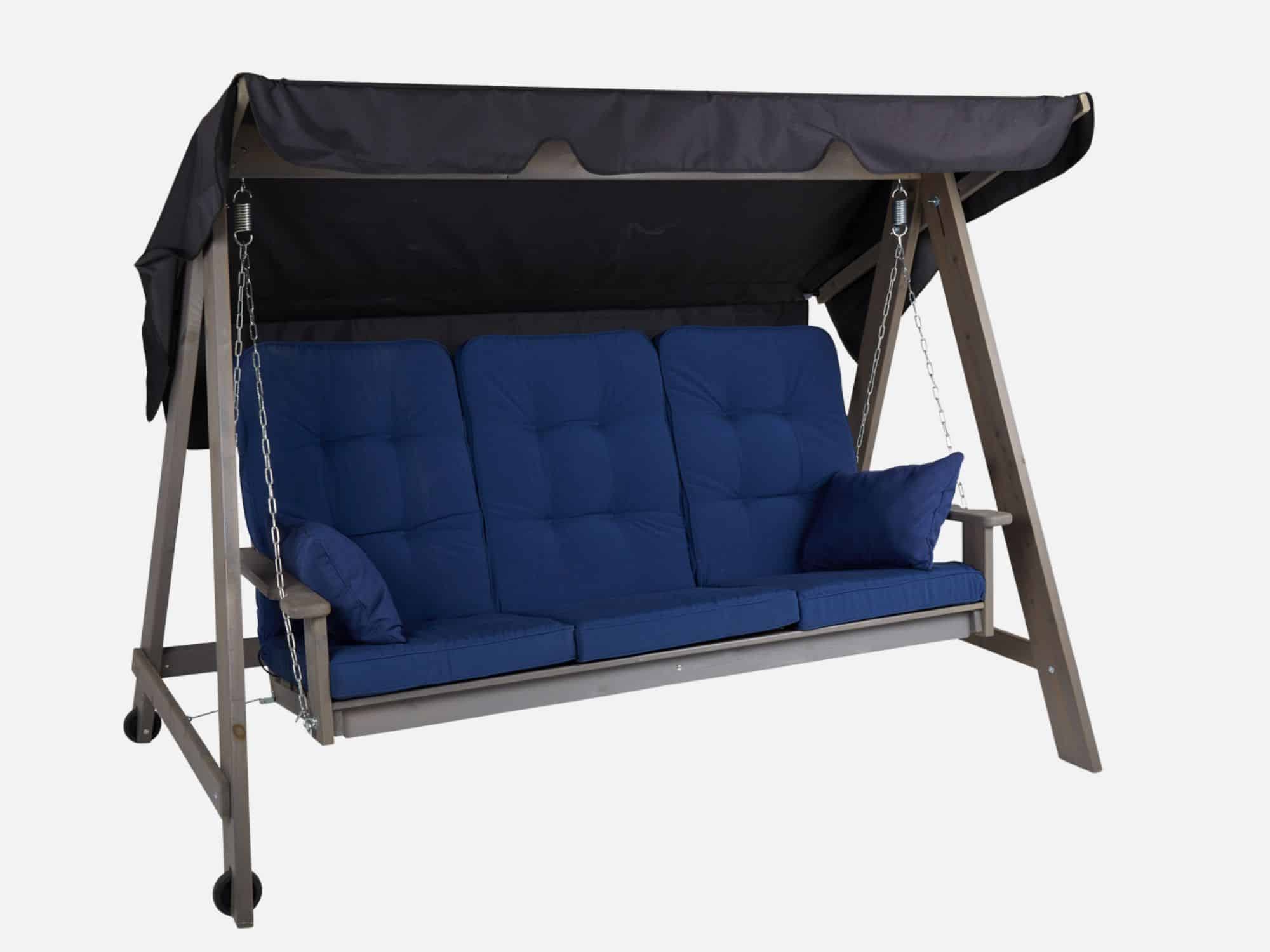 Grå Hynder Til Hængesofa Induna Blue - Sofa