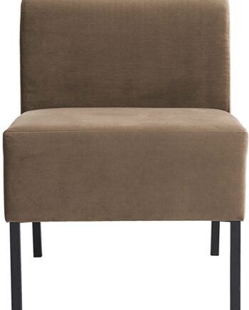 Sandfarve Byg Selv Sofa House Doctor Seater Seater T Modulsofa Med Sorte Metalben - House Doctor Sofa  - 5707644543560