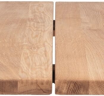 Natur Bordplade Til Sofa Cafbord House Sander Hugin Egetræ 80x120 - House Of Sander Sofa  - N/A