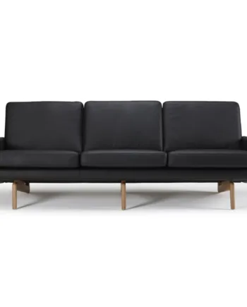 Sort Springfield Personers Sofa Læder - Nordly Sofa