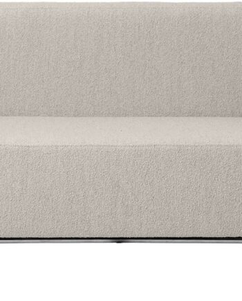 Beige Personers Skulpturel Sofa Kristina Dam Modernist Boucl Rustfrit Stål - Kristina Dam Sofa  - 5710688977710