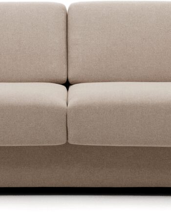 Beige Sovesofa Sofa Seng Personers Kave Home Anley Polstring Bøgetræsben L244xd97xh89 - Kave Home Sofa  - 8433840879871