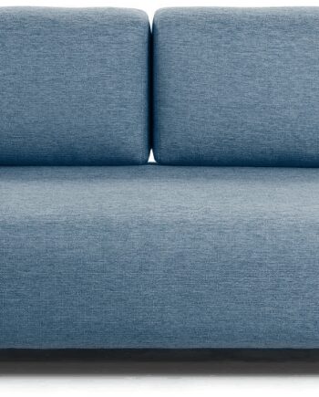 Blå Personers Sofa Kave Home Compo Pletresistent T Stof Med Venstrelænet Armlæn Integreret Bakke Nordisk Design - Kave Home Sofa  - 8433840554389