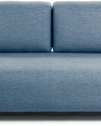 Blå Personers Sofa Kave Home Compo Nordisk Design Pletresistent Stof Med Aftagelige Betræk - Kave Home Sofa  - 8433840554426