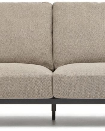 Sort Personers Polstret Sofa Kave Home Noa Beige Stof 230100 - Kave Home Sofa  - 8433840637907