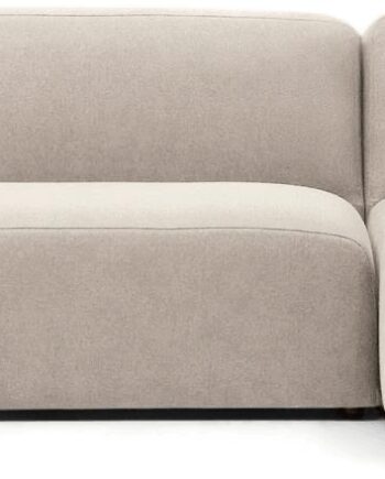 Beige Chaiselong Sofa Kave Home Neom Modulært Design Pers Strukturstof Nordisk Stil - Kave Home Sofa  - 8433840842172