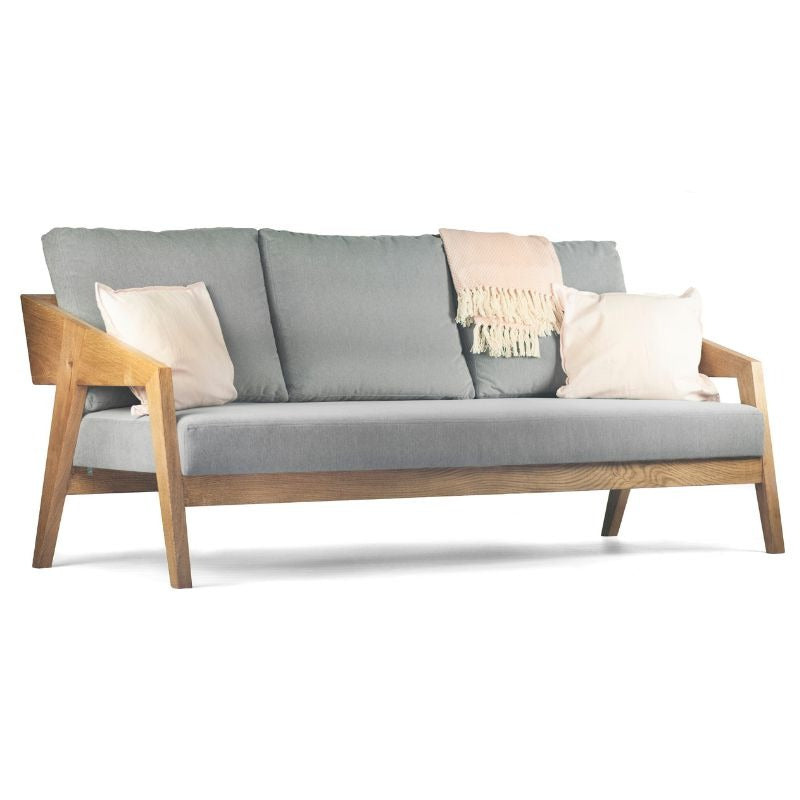 Piko Sofa Massiv Egetræ 200x82x92 - Andre Mærker Sofa