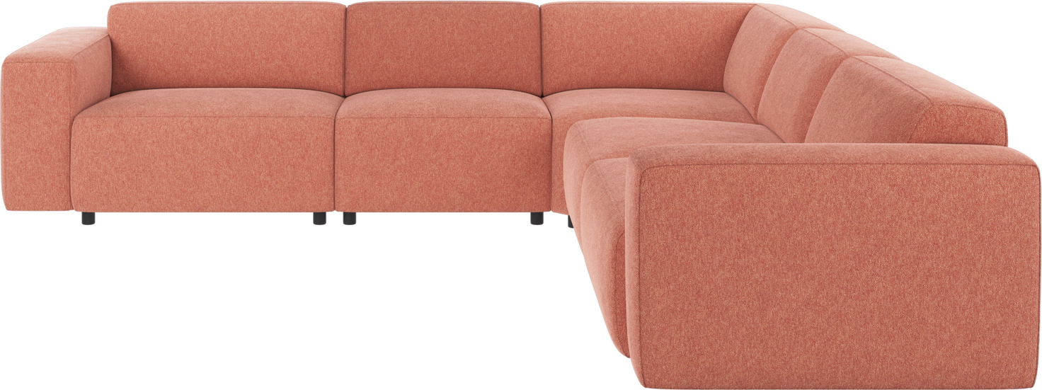 Rød Hjørnesofa Rowico Willard Modulopbygget Sofa Brenda Stof 297 297 - Rowico Sofa - 7340126579053