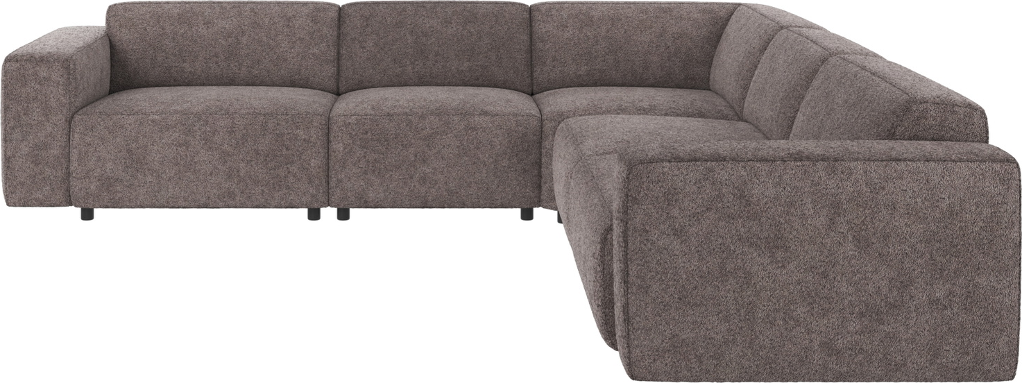 Mørkegrå Hjørnesofa Rowico Willard Anna Stof Modulopbygget Sofa 297x297x70 - Rowico Sofa - 7340126579923