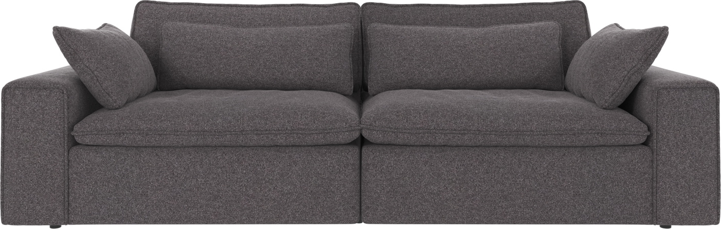 Mørkegrå Personers Sofa Rowico Rawlins Maxi Brenda Polyester 259x116 - Rowico Sofa - 7340126567029