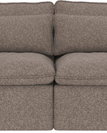 Mørk Beige Personers Sofa Rowico Rawlins Bobby Stof Dyb Siddeflade 116 - Rowico Sofa  - 7340126568859