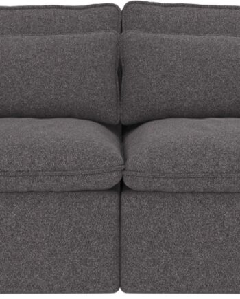 Mørkegrå Personers Sofa Rowico Rawlins Brenda Stof H85b226d116 Fsc Mix 100 Polyester Martindale 000 Dybt Sæde Brede Armlæn - Rowico Sofa  - 7340126568972