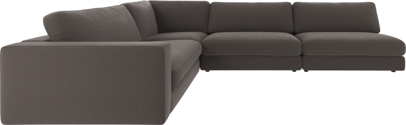 Mørkegrå Hjørnesofa Rowico Duncan Rita Modulær Sofa 325x230 Fsc Mix Træ High Resilience Skum - Rowico Sofa - 7340126589274
