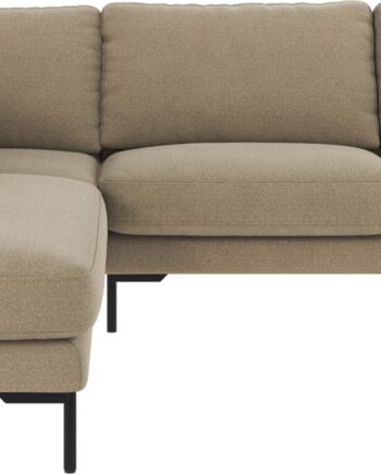 Mørk Beige/sort Hjørnesofa Sofa Rowico Corwin Venstrevendt Rita 109 Mørk Beige Stof H83b266d226 - Rowico Sofa  - 7340126589748