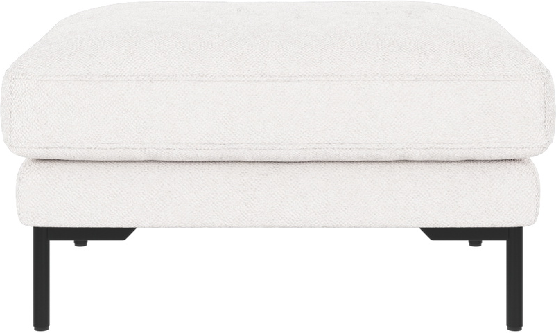 Hvid Puf Til Sofa Rowico Corwin 4584 Sort Polyester Metalstel - Rowico Sofa - 7340126591543