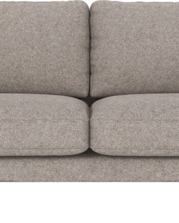 Sort Rowico Corwin Personers Sofa Gråt Bobby Stof Med Pulverlakeret Metalstel - Rowico Sofa  - 7340126591734