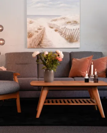 Sanne Sofa Grå Personers Sofa - Comfort Living Sofa