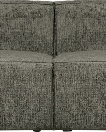 Mørkegrå Personers Sofa Woood Bean Strukturvelour - Woood Sofa  - 8714713189809