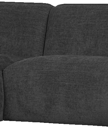 Grå Hjørnesofa Venstrevendt Woood Polly Polyester Sofa 150x278 - Woood Sofa  - 8714713185580