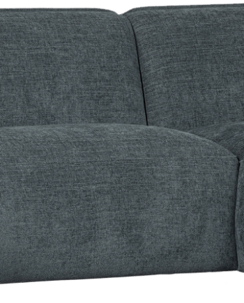 Grøn Hjørnesofa Sofa Højrevendt Woood Polly Blå Polyester 278x150 - Woood Sofa  - 8714713185214