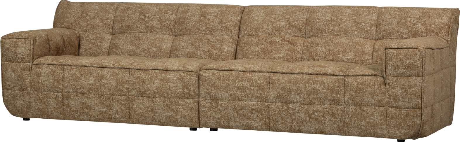 Karamel Personers Sofa Woood Timor Chenille Polyester 297x92x81 - Woood Sofa - 8714713203291