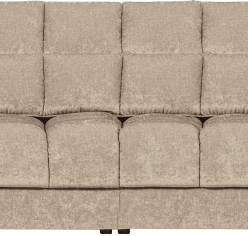 Nougat Personers Sofa Woood Second Date Polyesterstof H78b99l406 - Woood Sofa  - 8714713208128