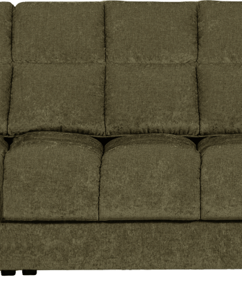 Grøn Chaiselong Sofa Woood Second Date Venstrevendt Polyester L316xd162 - Woood Sofa  - 8714713208258