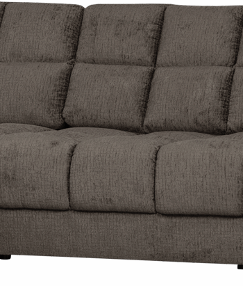 Grå Chaiselong Sofa Woood Second Date Venstrevendt Velour 316 Bred - Woood Sofa  - 8714713208180