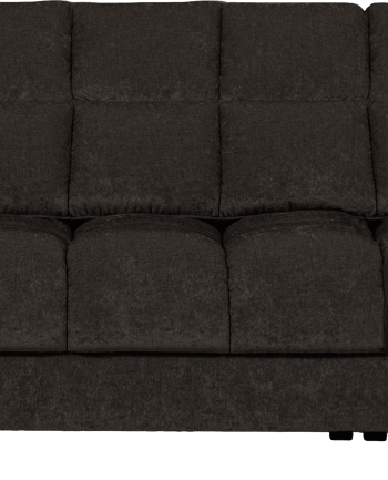 Antracit Chaiselong Sofa Woood Second Date Højrevendt Polyester Loungesofa 140 Dyb - Woood Sofa  - 8714713208425