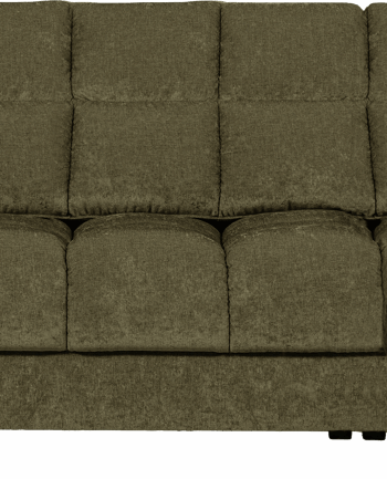 Grøn Chaiselong Sofa Woood Second Date Højrevendt Stof - Woood Sofa  - 8714713208418