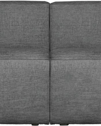 Terrazzo Personers Sofa Woood Exclusive Bean Grå Melange Maribor Stof Fsc Træramme - Woood Sofa  - 8714713139514