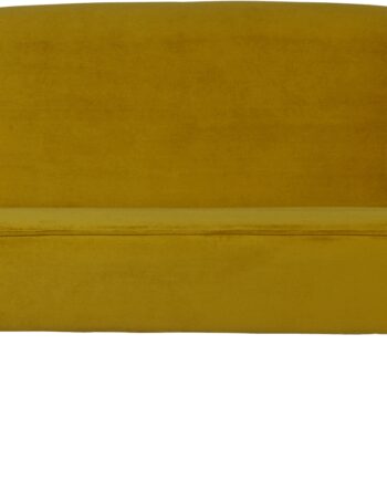 Gul Personers Sofa Woood Sara Jarra Fløjl 110x72x73 - Woood Sofa  - 8714713067824