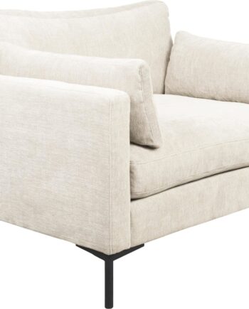 Perlemor Personers Sofa Zuiver Summer Stof Skum Robust Stålstel H82xb125xl101cm - Zuiver Sofa  - 8718548096707