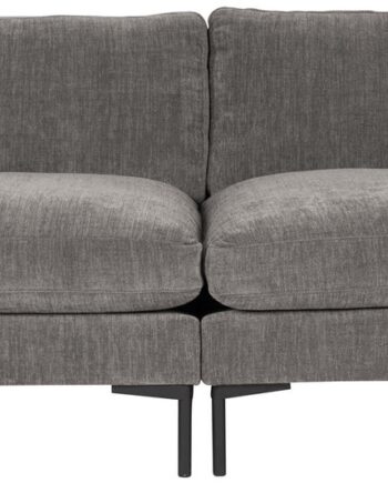 Mørkegrå Personers Sofa Zuiver Summer Stof 230x101x82 - Zuiver Sofa  - 8718548051713