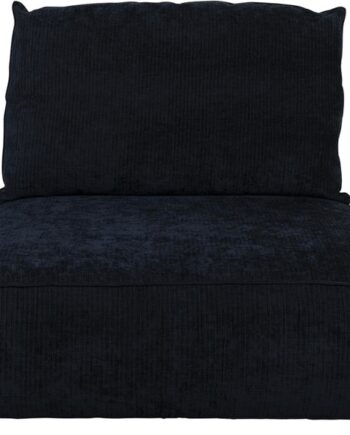 Sort Personers Sofa Zuiver Element Hunter Modulopbygget Kul Ribbet Stof Med Skum - Zuiver Sofa  - 8718548068476