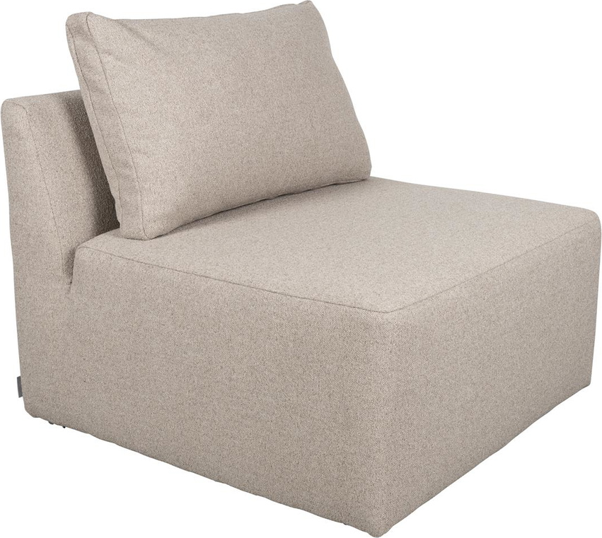 Cappuccino Personers Sofa Zuiver Element Prosper Stenlysgrå Polstret Polyester - Zuiver Sofa - 8718548088993