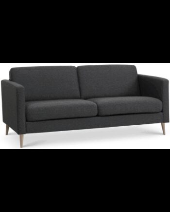 Askset Personers Sofa Polyester B180 D86 Natur Antracit - Sofa