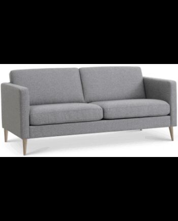 Askset Personers Sofa Polyester B180 D86 Natur Lysegrå - Sofa