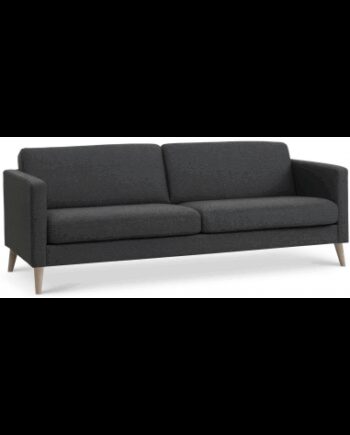 Askset Personers Sofa Polyester B214 D86 Natur Antracit - Sofa