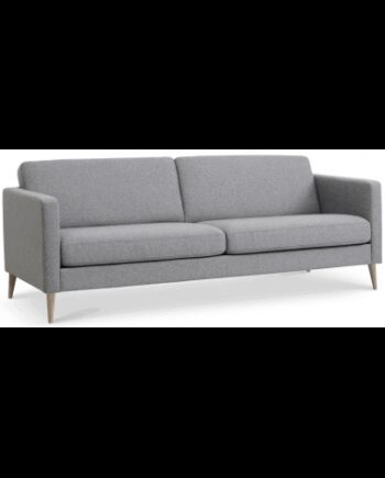 Askset Personers Sofa Polyester B214 D86 Natur Lysegrå - Sofa