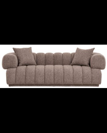Aura Sofa Til Personer Boucl B226 D106 Brun - Sofa