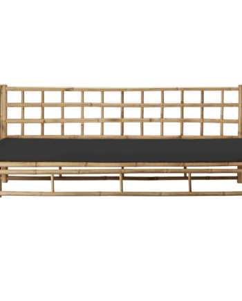 Sort Sofa Bambus Madras Mandisa - Lene Bjerre Sofa  - 5705764754972