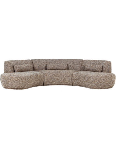 Batavier Buet Sofa Polyester 320 176 Meleret Lysebrun - Woood Sofa