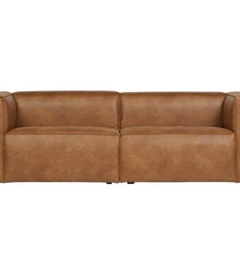 Bean Personers Sofa Læder 246 Vintage Cognac - Woood Sofa