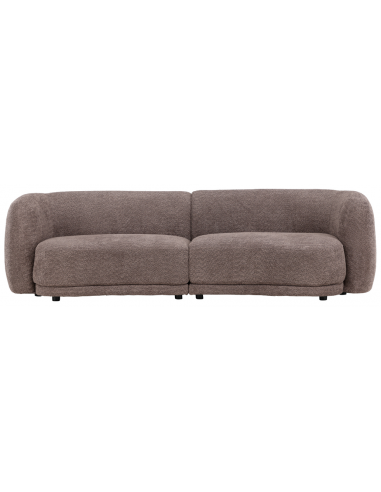 Cielo Personers Sofa Boucl Polyester 268 Sort Brun - Sofa